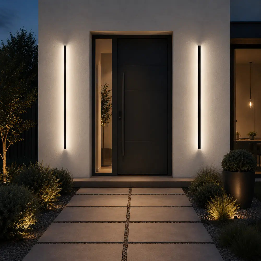Applique murale extérieure design minimaliste LED | Varden