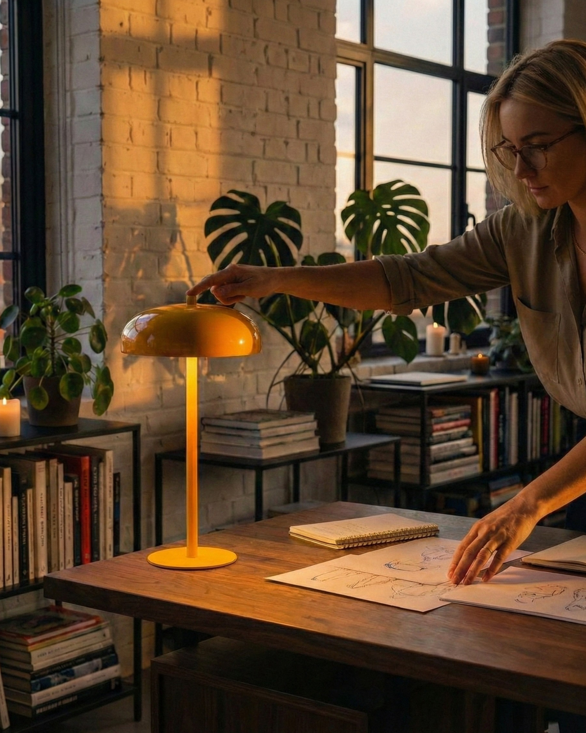Lampe de Table Sans Fil | NARI