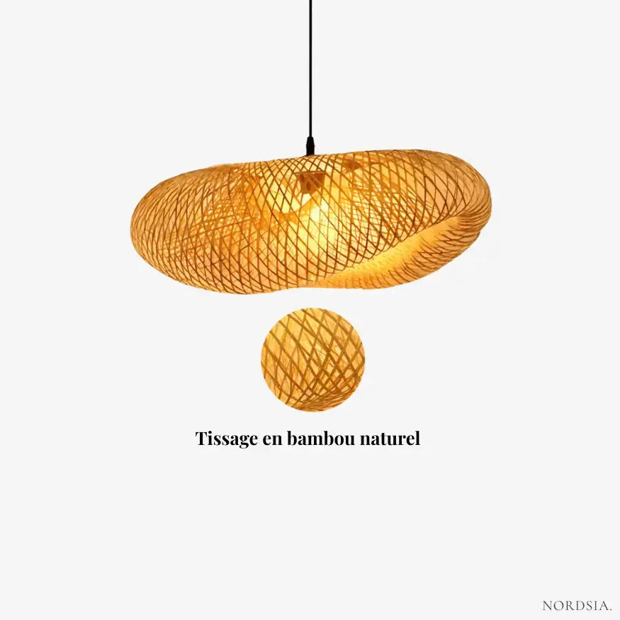 Suspension scandinave en bambou | Aina