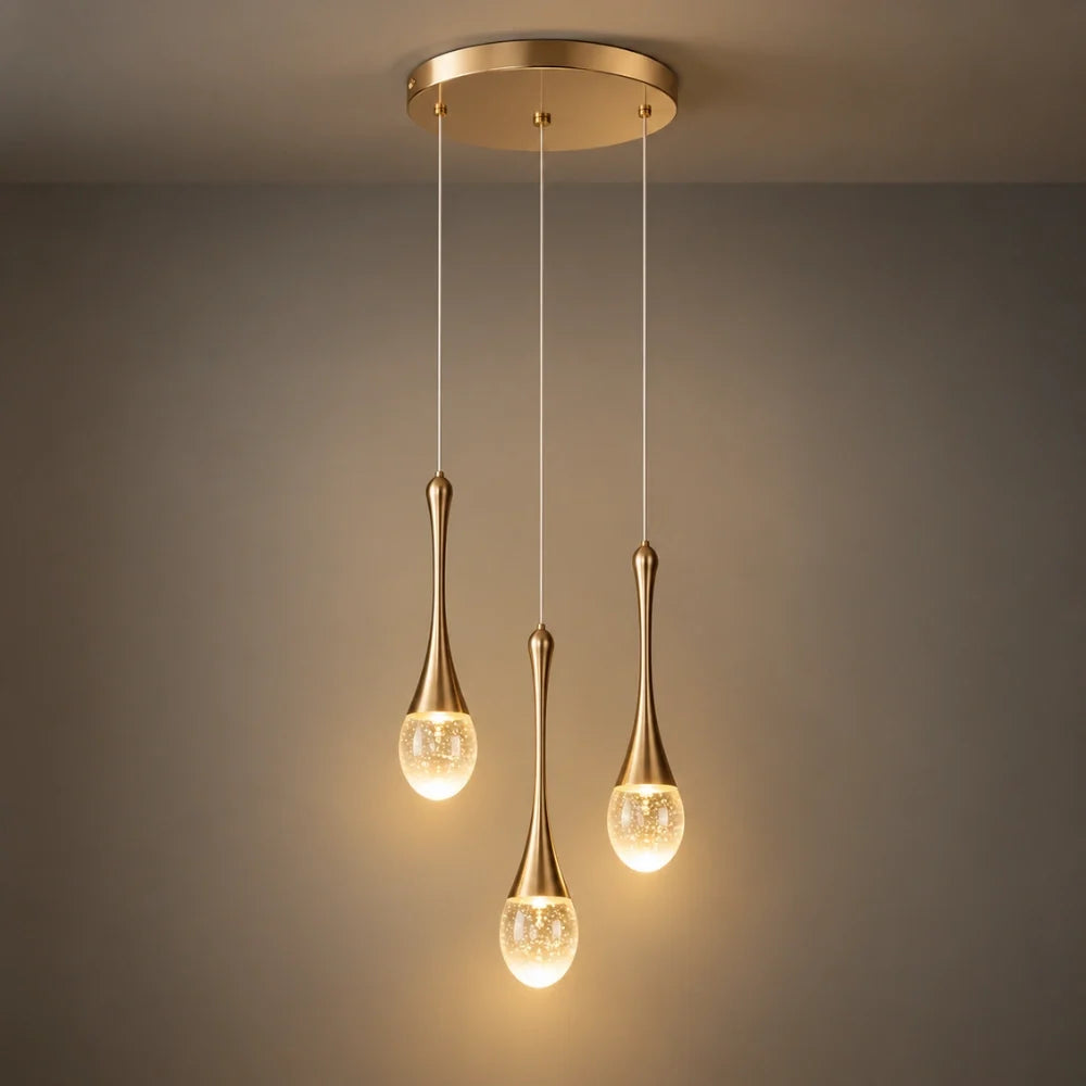 Suspension moderne en cristal | Aysel