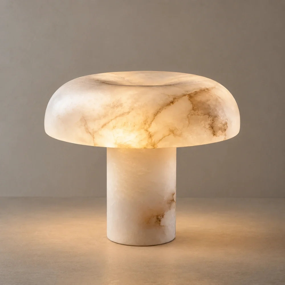 Lampe à poser albâtre | Sélane
