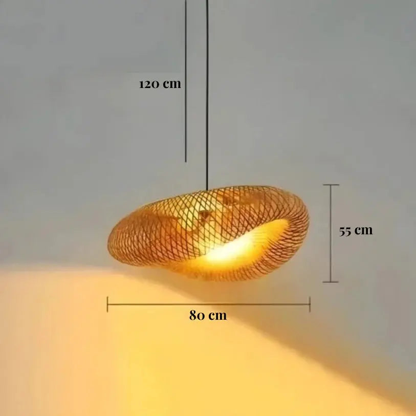Suspension scandinave en bambou | Aina