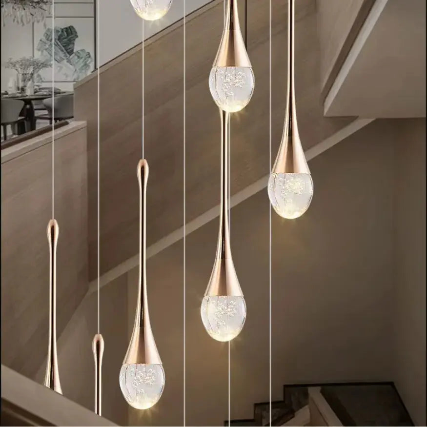 Suspension moderne en cristal | Aysel