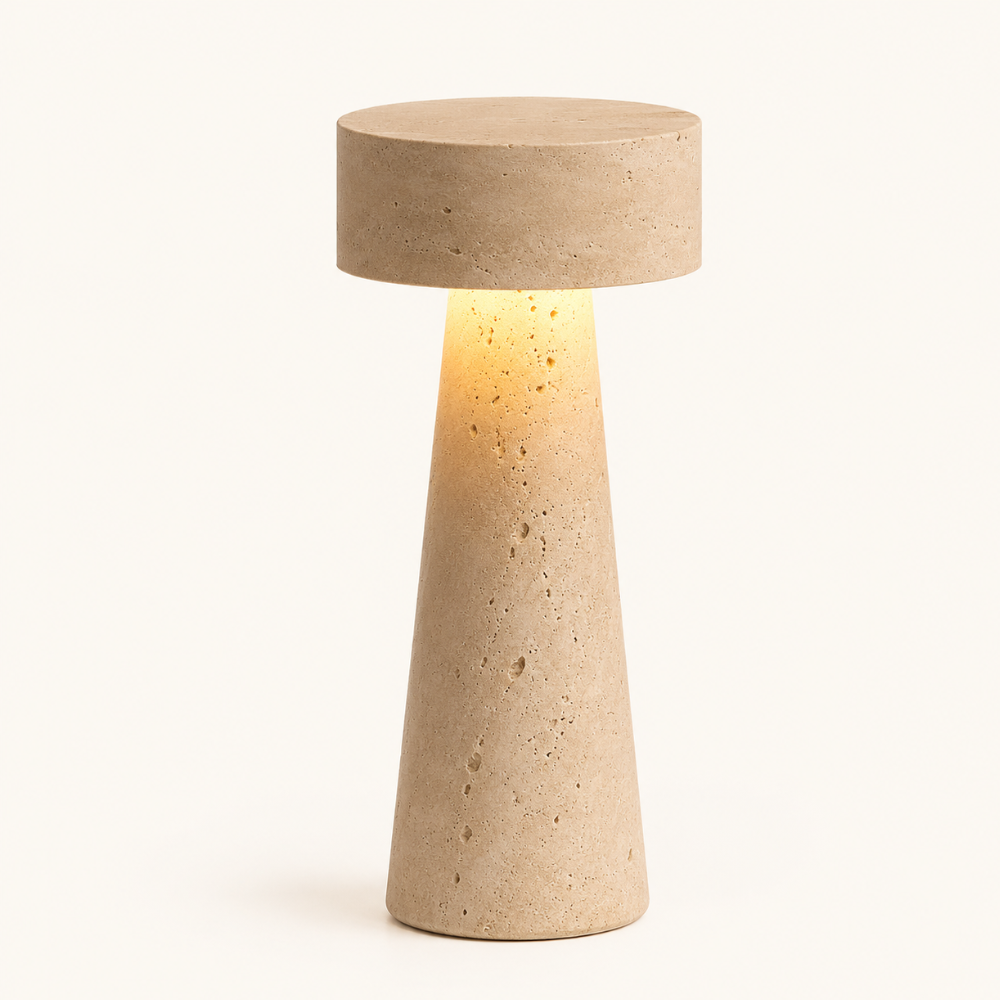 Lampe à poser travertin | Neri