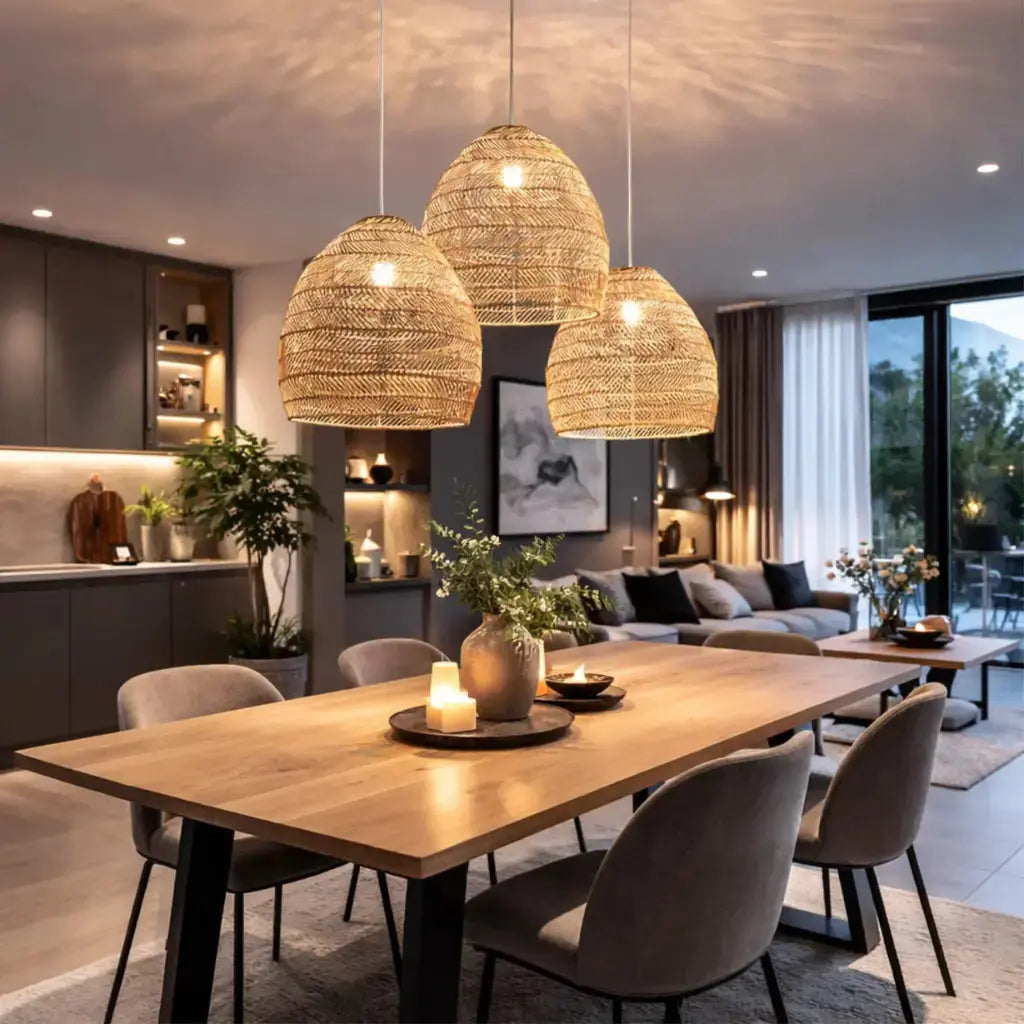 Suspension bambou design | Dome