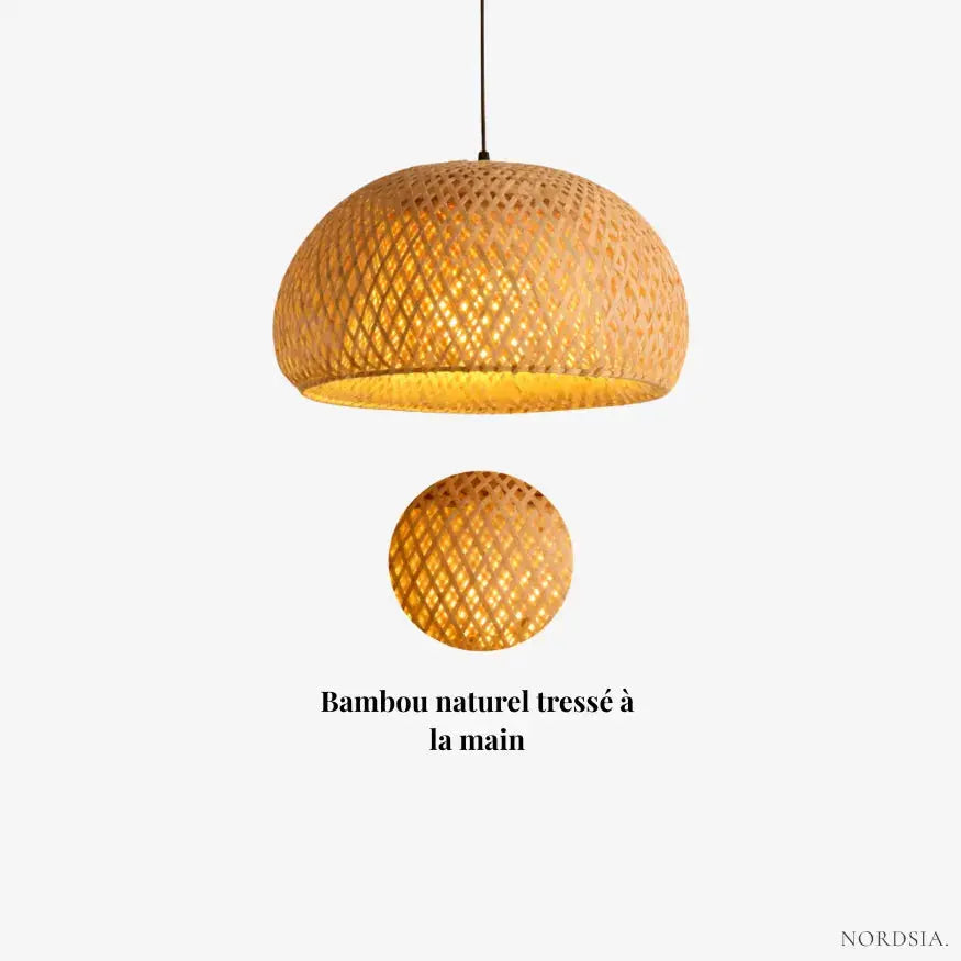 Suspension bambou nordique | Lumea