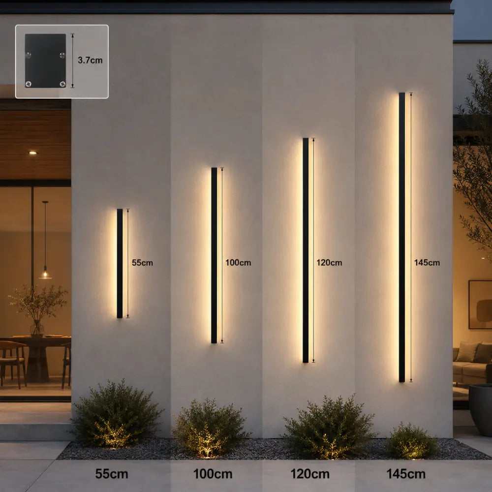 Applique murale extérieure design minimaliste LED | Varden