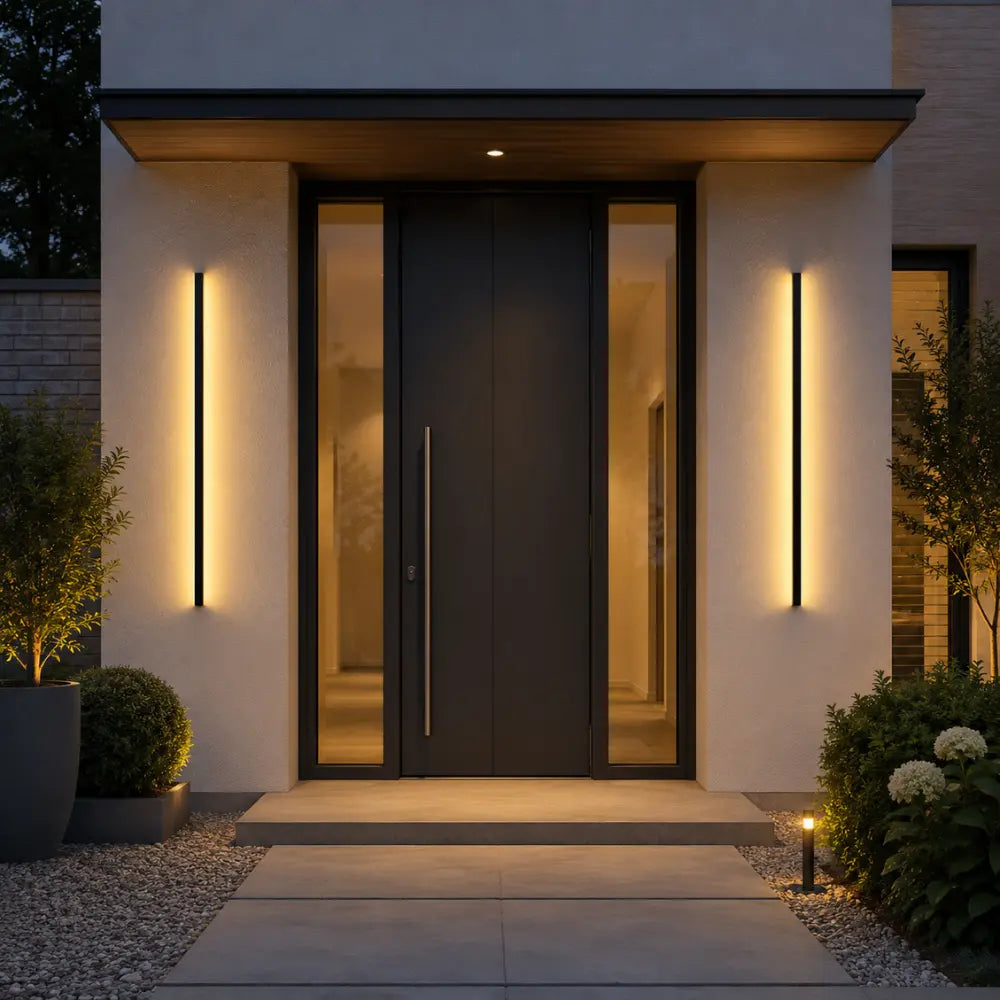 Applique murale extérieure design minimaliste LED | Varden