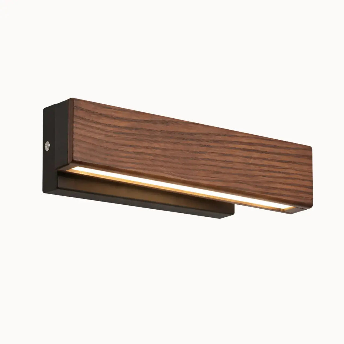 Applique murale LED bois noyer | Hørne