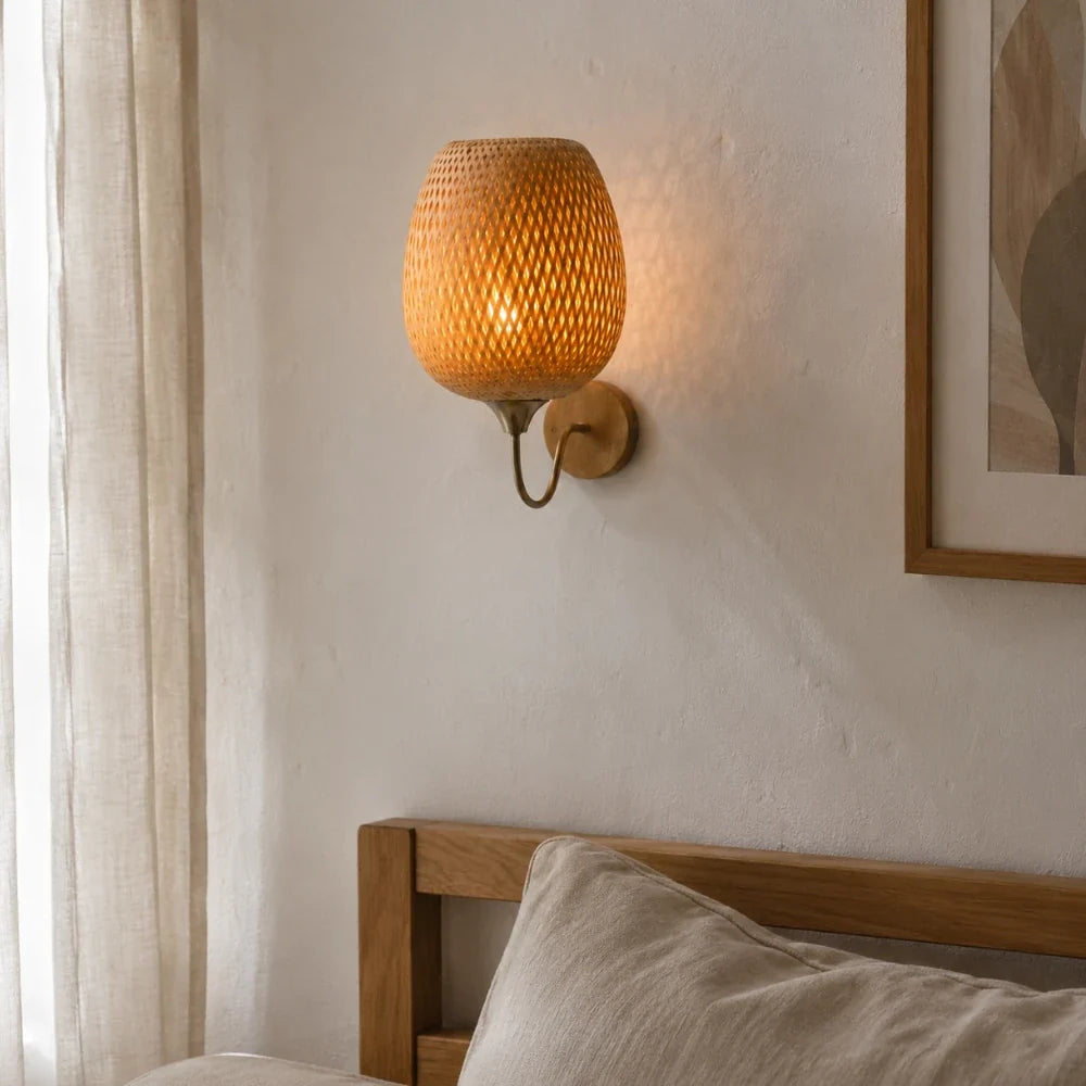 Applique murale bambou naturel | Arvin