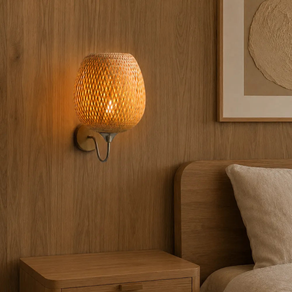 Applique murale bambou naturel | Arvin