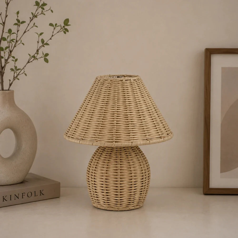 Lampe à poser bambou tressé | Yuna