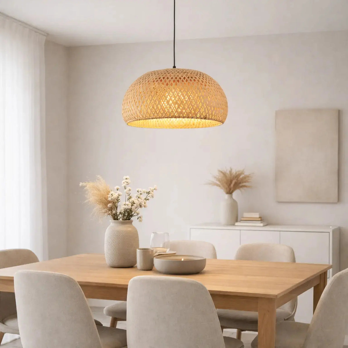 Suspension bambou nordique | Lumea