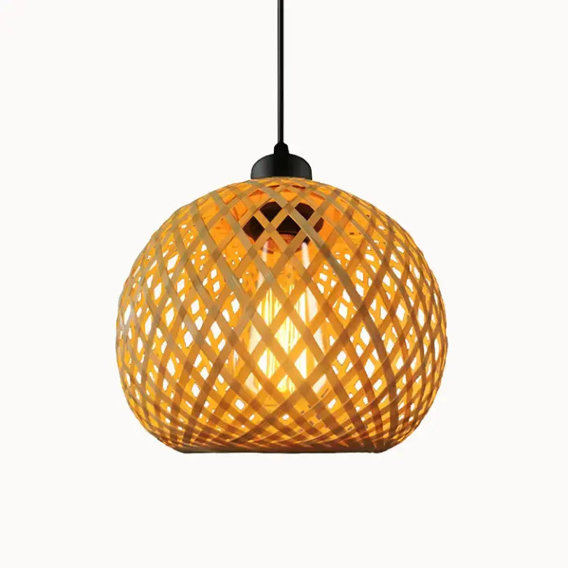 Suspension bambou sphérique | Ronden