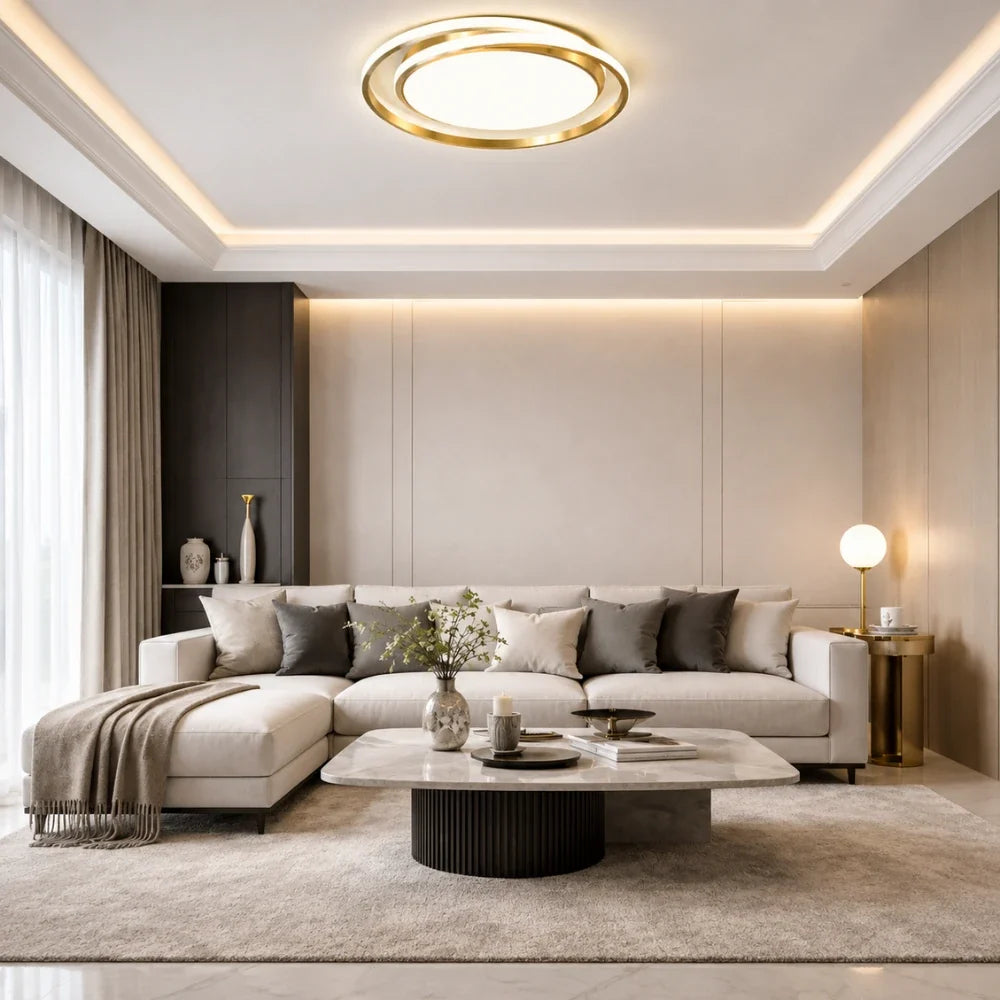 Plafonnier LED contemporain | Noréa