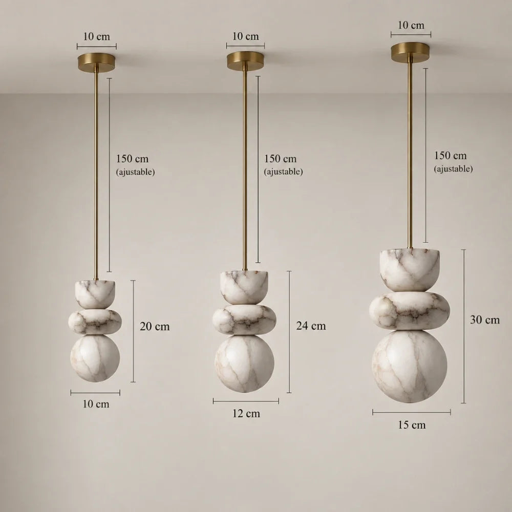Suspension albâtre | Lind