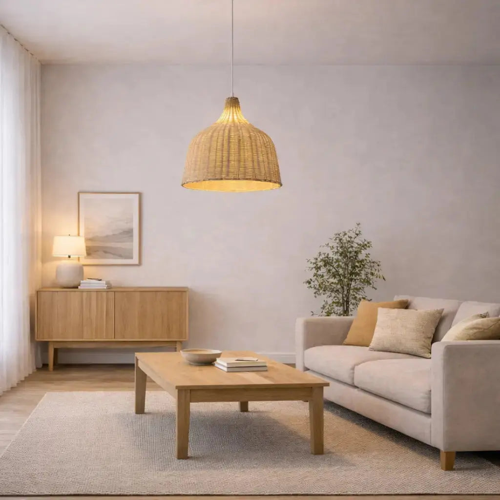 Suspension bambou naturel | Tindra